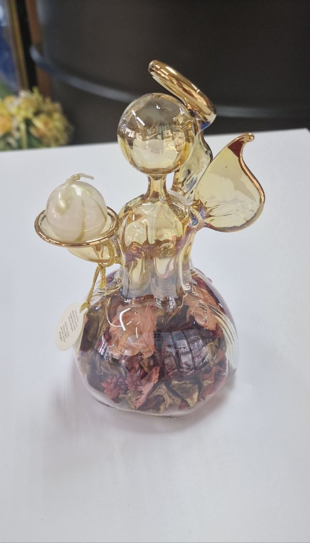  Angioletti in vetro di Murano o porcellana 