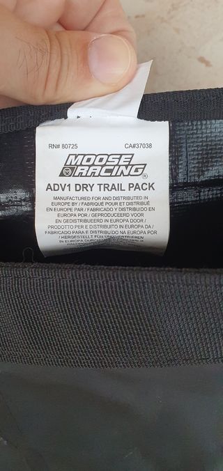 Bolsa moto impermeable Moose Racing 60l