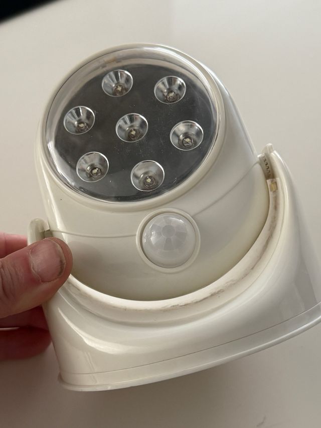 Luz LED Sensor Movimiento - Blanco