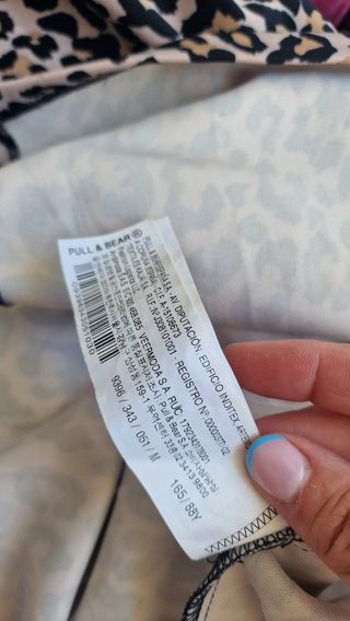 Vestido leopardo PULL&BEAR