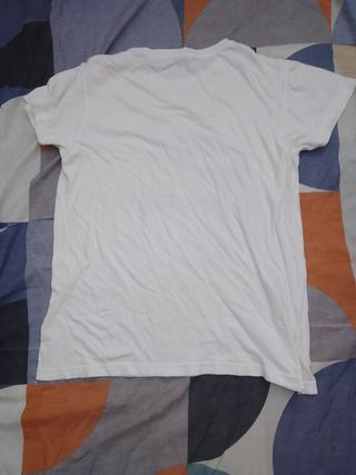 Camiseta Nike Air Max - Blanca y Azul