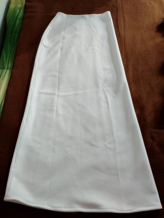 Cancán blanco novia
