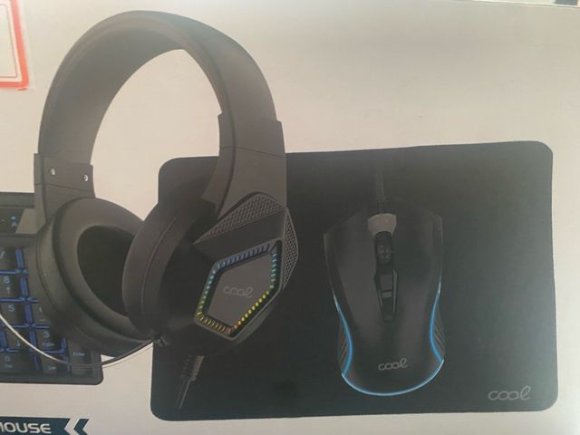 Pack Gaming Cool: Teclado, ratón y auriculares