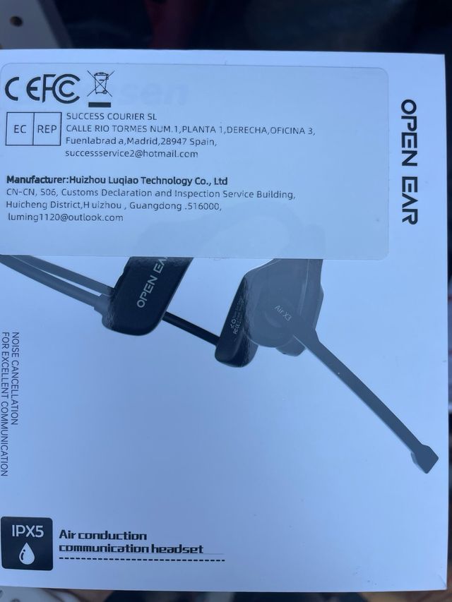 Auriculares Open Ear Air X3