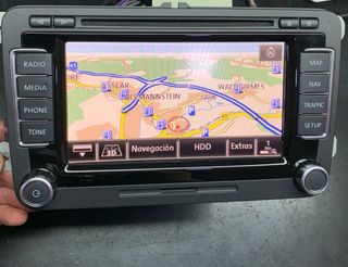 Radio navegador GPS VW RNS 510 original, reparado.