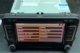 Radio navegador GPS VW RNS 510 original, reparado.