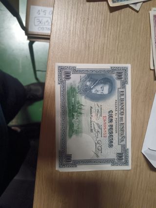 Billetes antiguos España