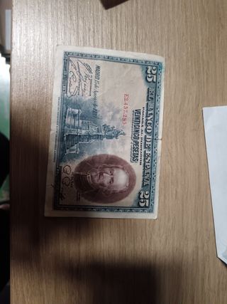 Billetes antiguos España