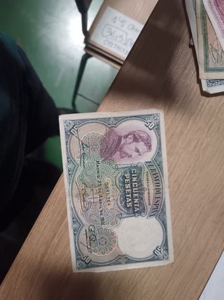 Billetes antiguos España