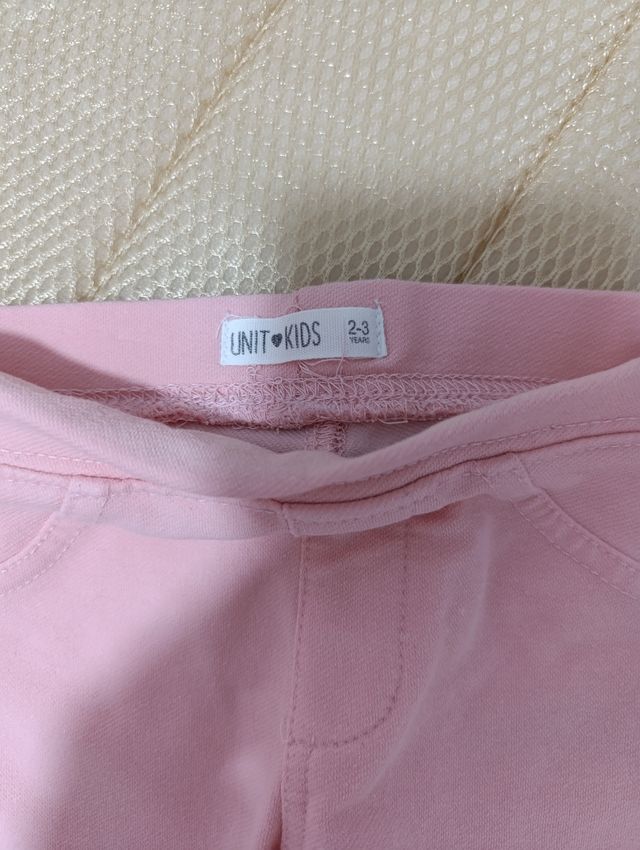 Pantalones niña UNIT KIDS rosa 2-3 años