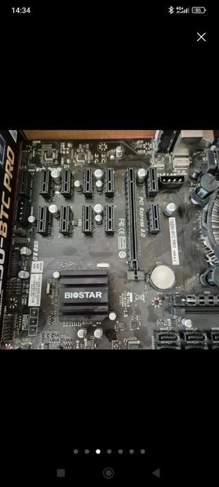 Rig de mineria BIOSTAR TB250-BTCPRO