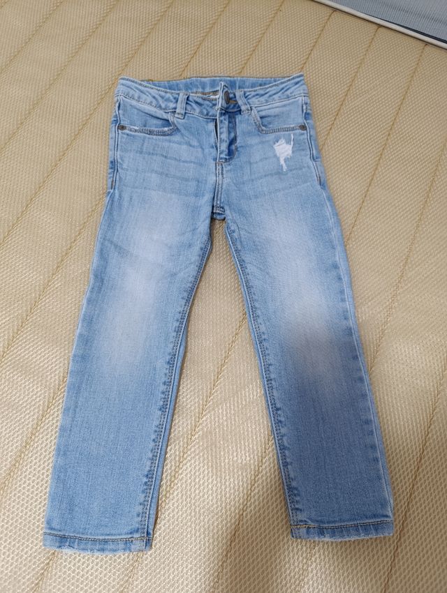 Jeans Zara Girls 4-104, Azul Claro
