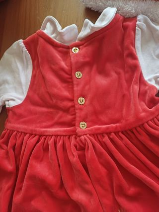 Vestito Minnie Natale Disneyland paris