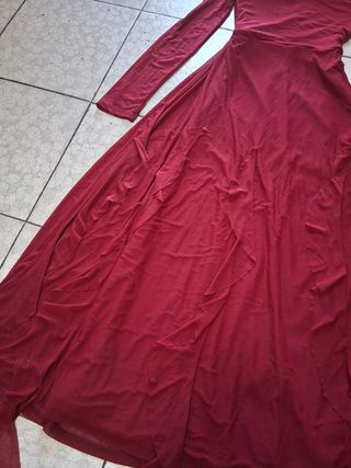 Vestido rojo elegante