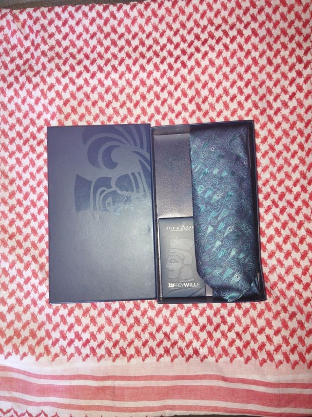 Corbata Frey Wille | Azul-Verde