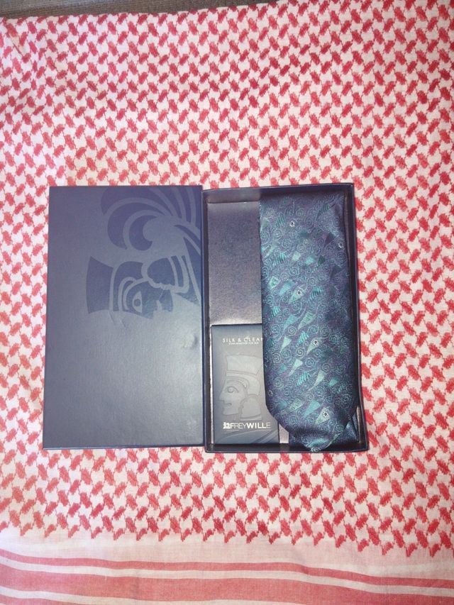 Corbata Frey Wille | Azul-Verde