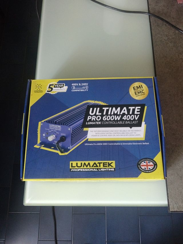Balastro Lumatek Ultimate Pro 600w 400v
