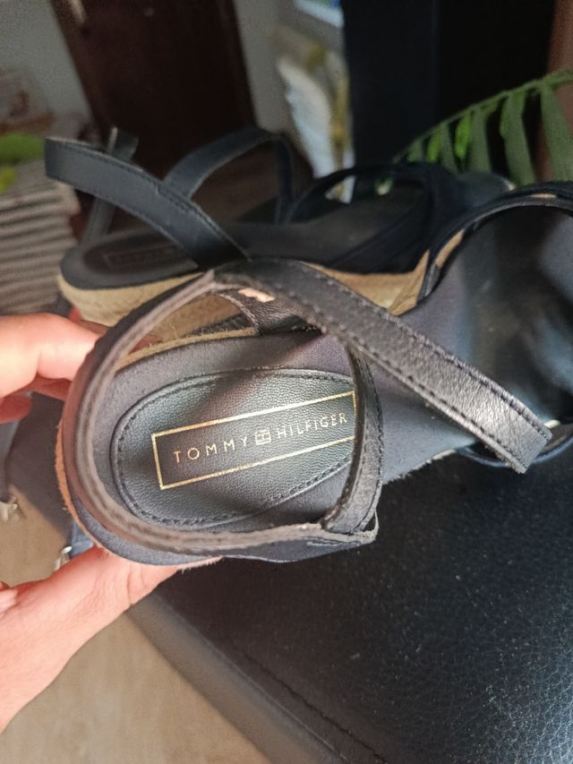 Cuñas Tommy Hilfiger azules