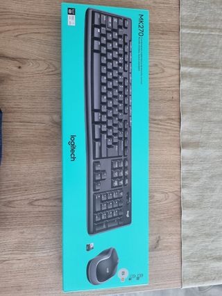 Teclado y ratón Logitech MK270