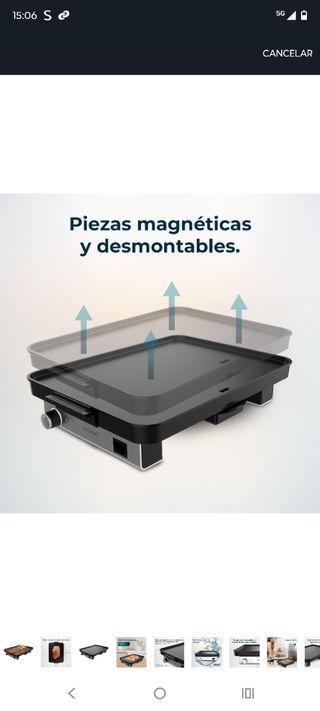 Plancha de asar 

Cecotec: 40x30cm
