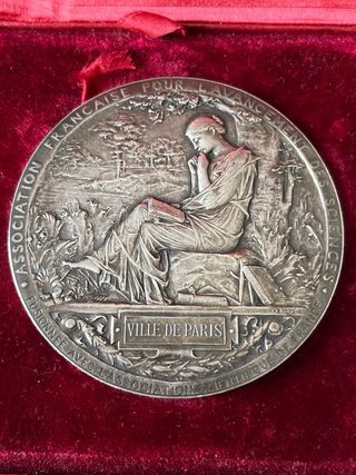 Medalla de bronce 1872 AFAS