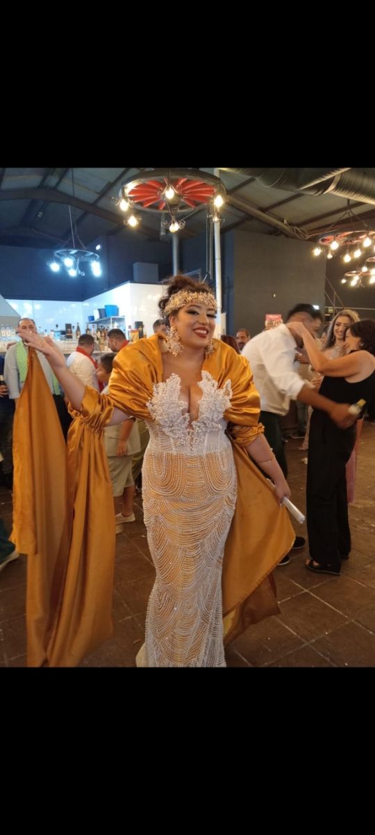 Novia gitana vestido de segundas