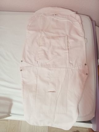 Funda carrito bebé rosa