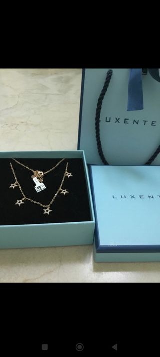 Collar Luxenter África oro 18k