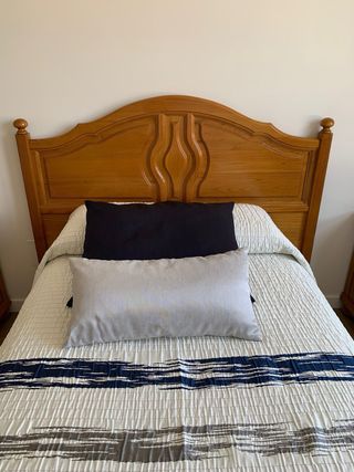 Dormitorio completo madera maciza