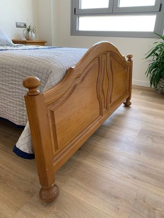 Dormitorio completo madera maciza