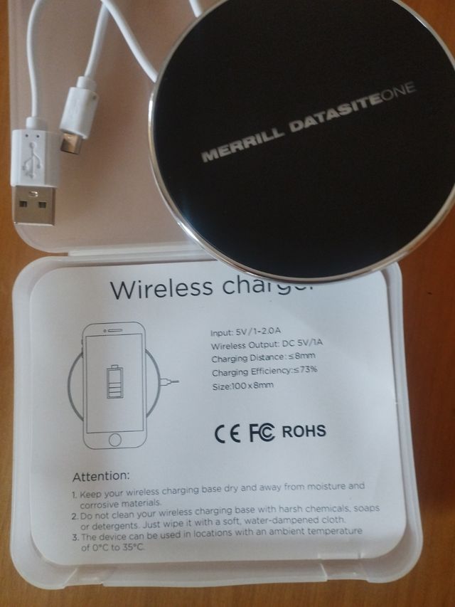 Cargador inalámbrico