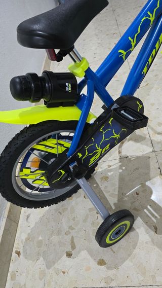 Bicicleta niño 14" azul