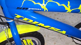 Bicicleta niño 14" azul