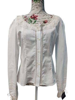 Blusa beige  regional baturra T 42