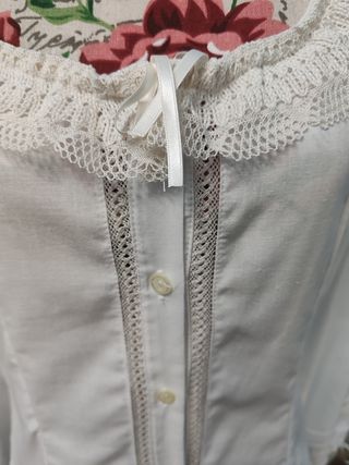 Blusa beige  regional baturra T 42