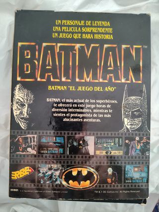 Videojuego MSX Batman Ocean