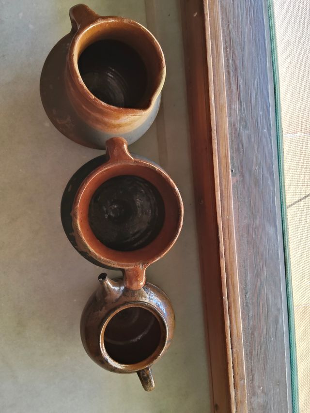 3 Vasijas de cerámica