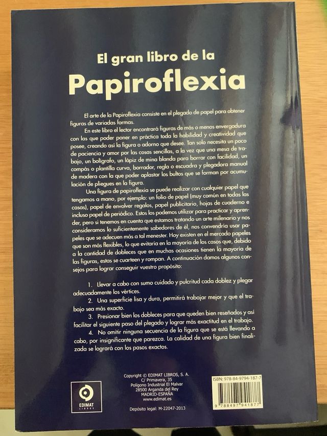 El gran libro de la papiroflexia (Manualidades)...