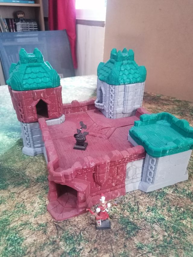 Bastion enano para wargames