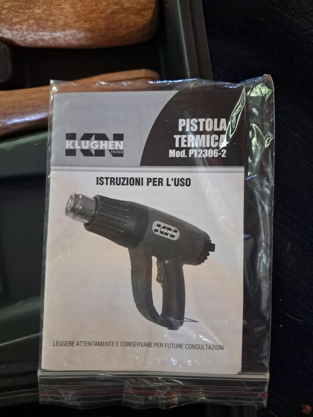Pistola termica Klugen + accessori