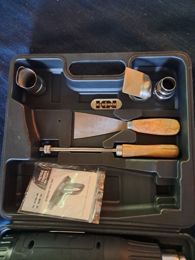 Pistola termica Klugen + accessori