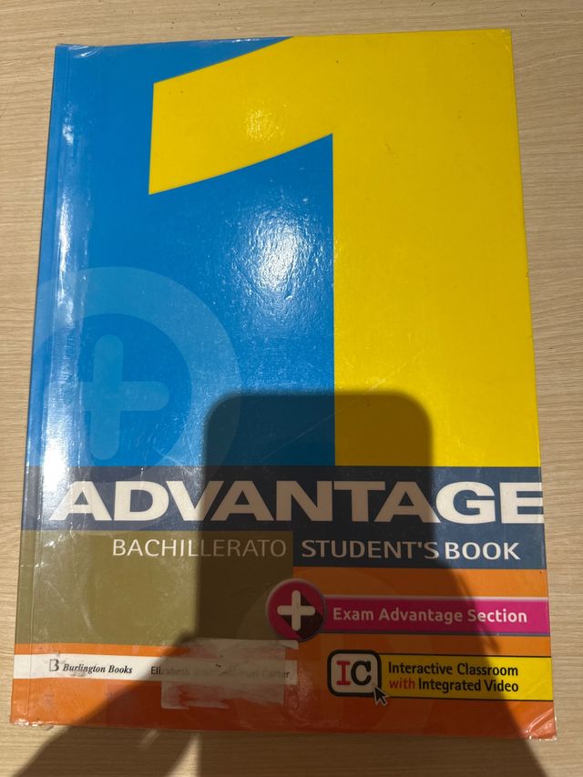 ADVANTAGE FOR BACHILLERATO 1. ST'S BOOK (2017)