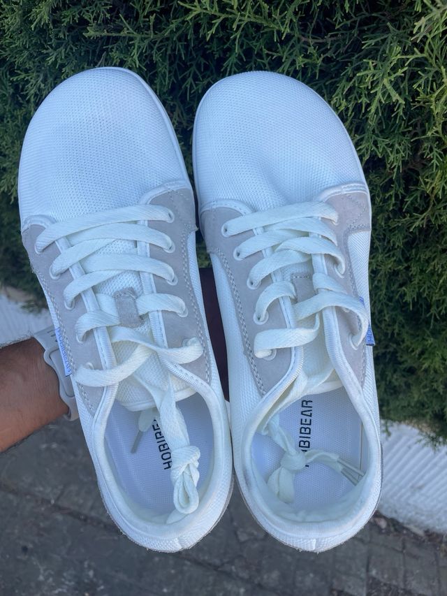 Zapatos anchos Blancos barefoot