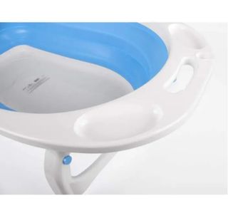 Bañera bebé plegable azul marca Interbaby