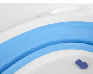 Bañera bebé plegable azul marca Interbaby