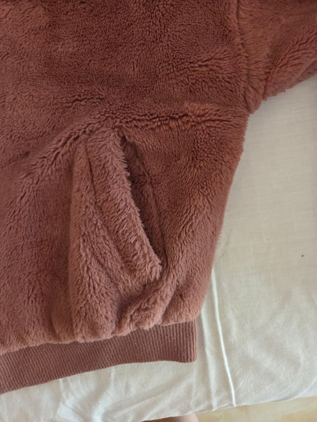 Chaqueta bomber Lefties rosa oscuro- M