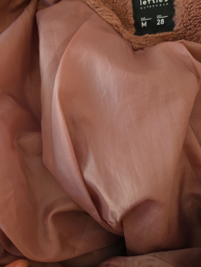 Chaqueta bomber Lefties rosa oscuro- M