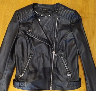 Cazadora Massimo Dutti negra