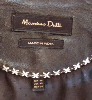 Cazadora Massimo Dutti negra