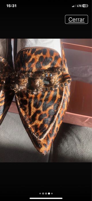 Mocasines Alma en Pena - leopardo